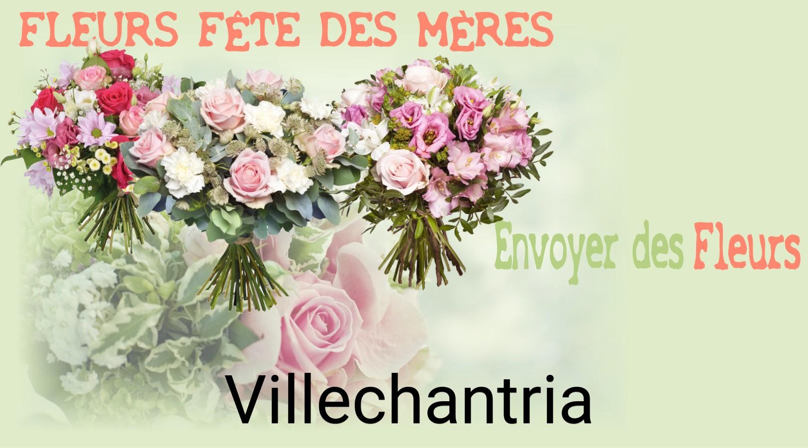 Bouquet de Fête des Mères livré à Villechantria